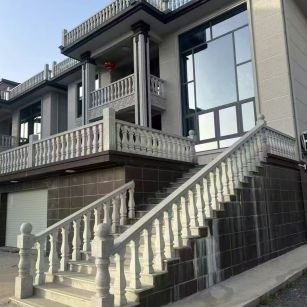 玉林 芝麻白别墅阳台栏杆，楼梯栏杆