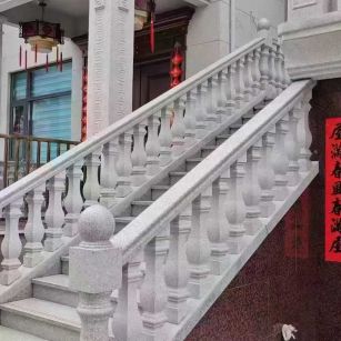 玉林 天然石材 阳台庭院护栏、栏杆