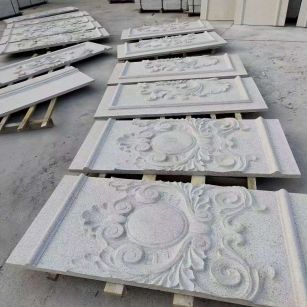 玉林 芝麻白干挂雕花板