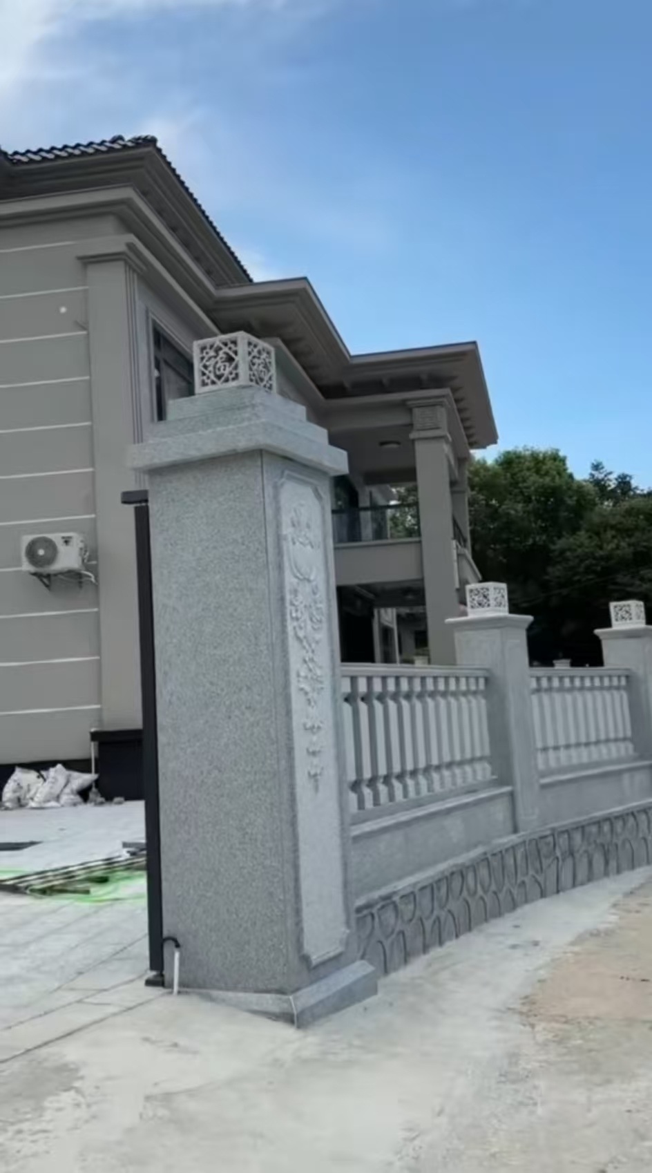 玉林 芝麻白别墅围墙栏杆，私人订制