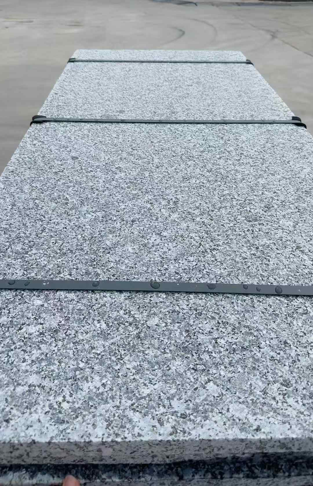 玉林 芝麻黑火烧面毛板，条板，半成品