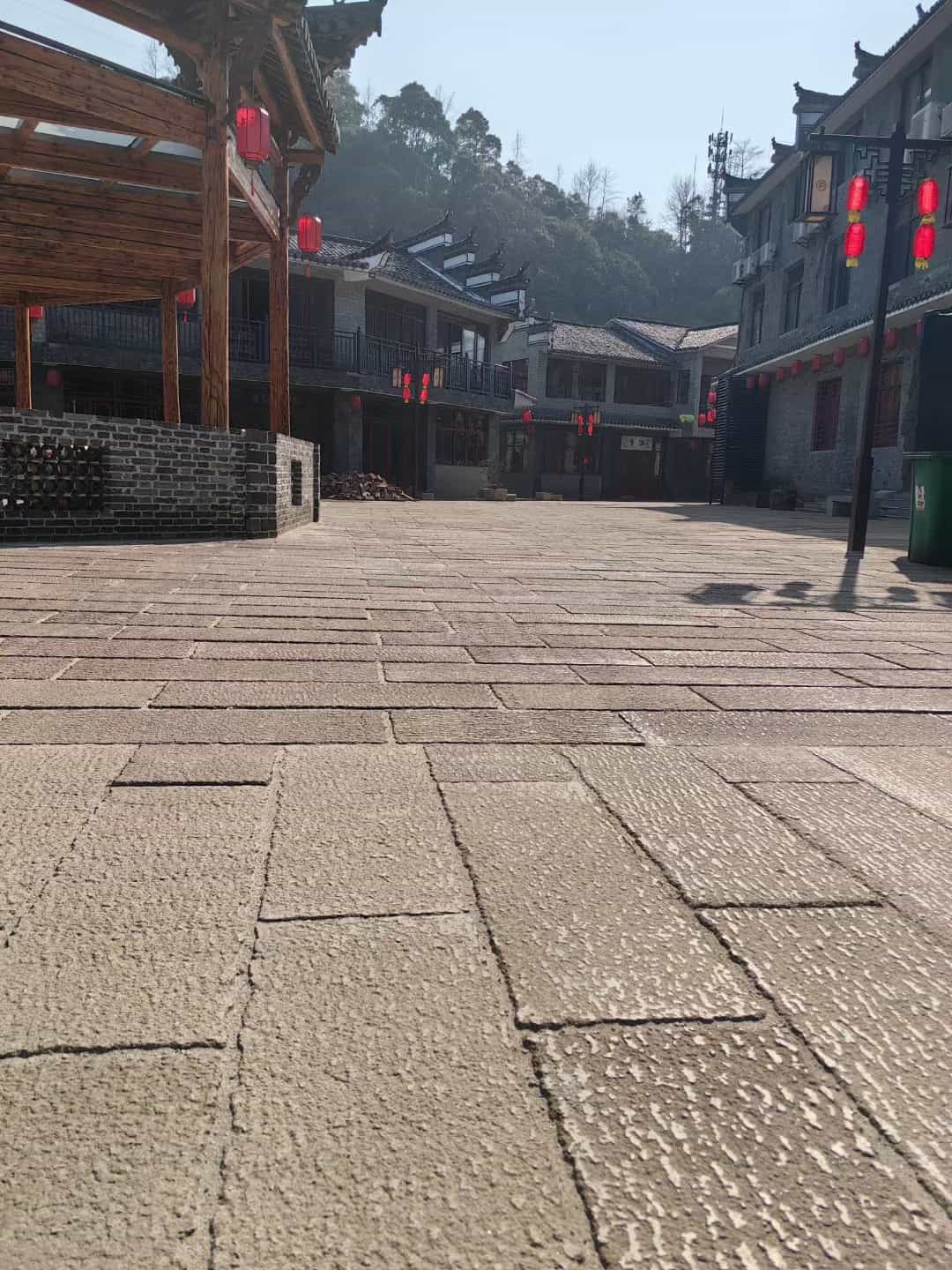 玉林仿古石铺装效果