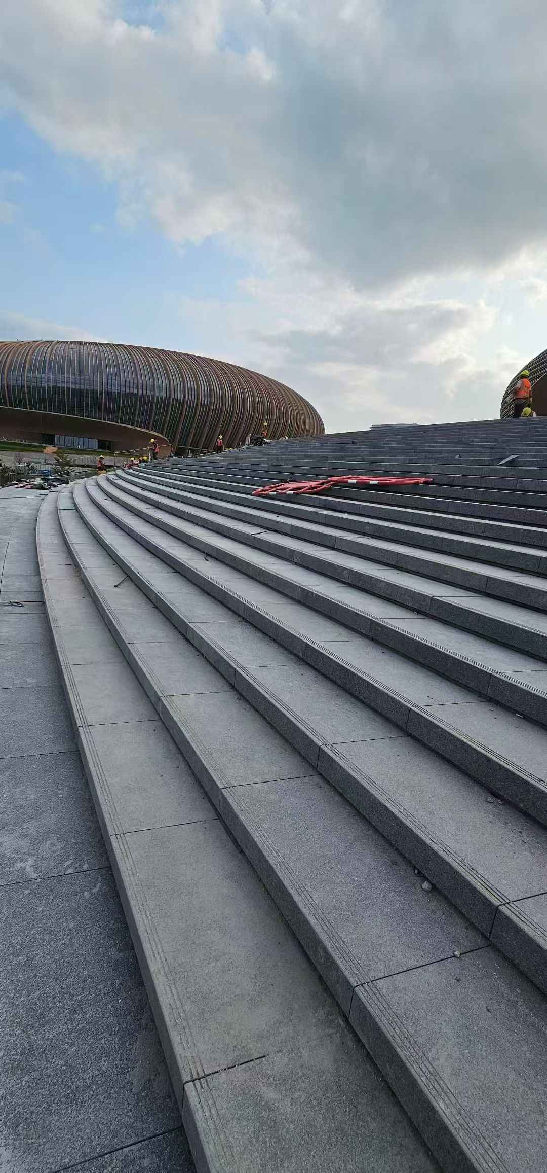 玉林 弧形整石台阶铺装效果图