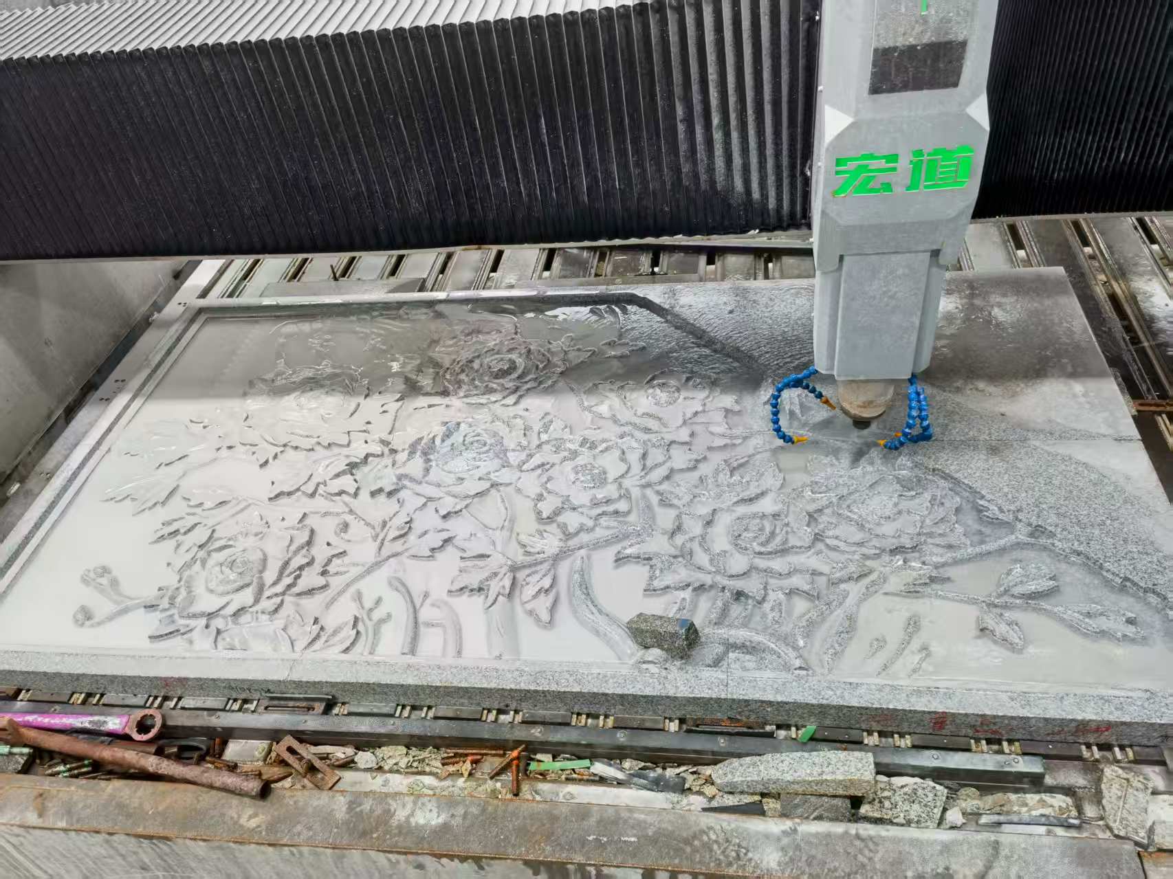 玉林 别墅墙面石材雕刻